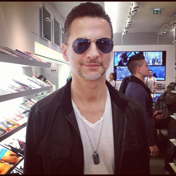 Dave Gahan in Colette Store, Paris, France