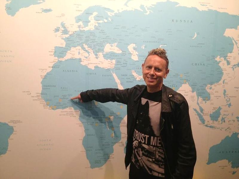 Martin Gore at Charity:Water (New York), September 2012